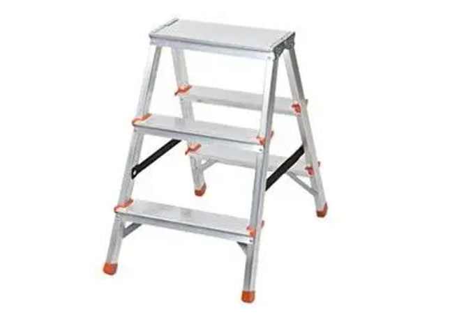 BEIDSEITIGE STUFENLEITER : Vielseitige Doppelseitige Stehleiter: Klappbare Multifunktions-Treppe für Zuhause und Professionelle Projekte TK Gruppe® Grosshandel 