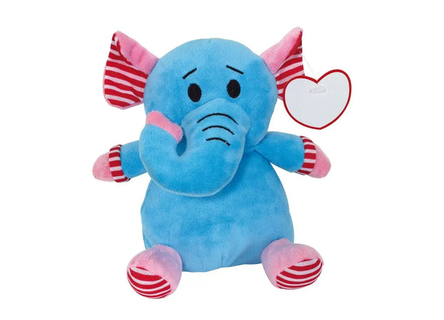BEN der Plüsch-Elefant: Sanfter Riese in Benfarben für Spielspaß und Dekoration im Kinderzimmer TK Gruppe® Grosshandel 