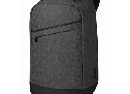 BERLIN Schwarzer Stadtrucksack – Elegant und Vielseitig TK Gruppe® Grosshandel 
