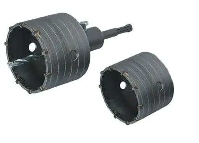 BETONLOCHSAEGESATZ : Premium Betonlochsägesatz | Hochwertiger Betonbohrer Set | Lochsägen für Beton, Mauerwerk und Stein TK Gruppe® Grosshandel 