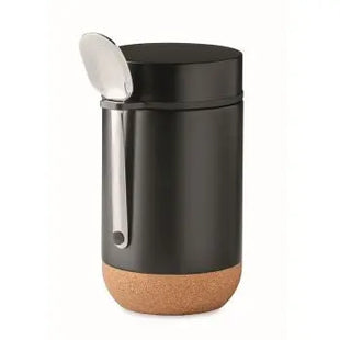 BETTNA Schwarzer Vorratsbehälter 400ml - Modern & Luftdicht TK Gruppe® Grosshandel 