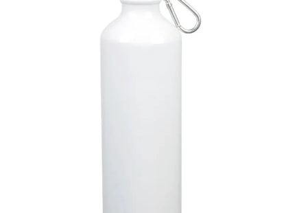 BIG TRANSIT Große Aluminium-Trinkflasche in Weiß - 750ml TK Gruppe® Grosshandel 