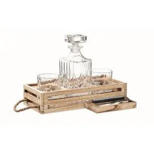 BIGWHISK Luxus Whiskey-Set aus Holz – Edles Tasting-Erlebnis TK Gruppe® Grosshandel 