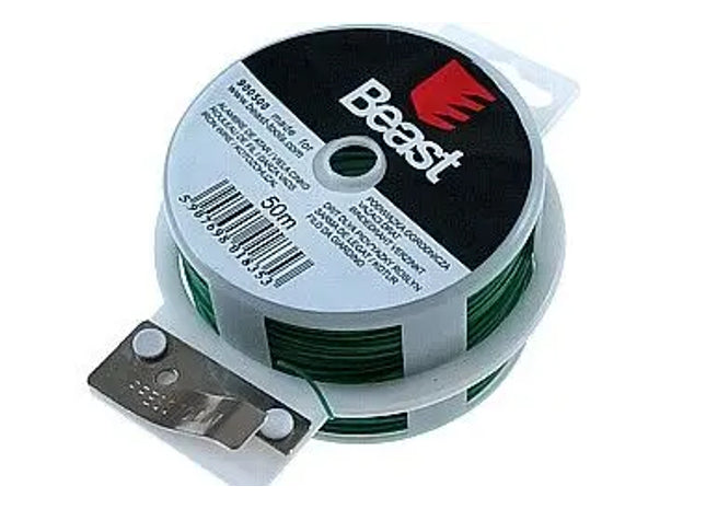 BINDEDRAHT : Hochwertiger Drahtbinder: Profi-Bindedraht für Bau, Basteln und Gartenarbeit - Robuste Drahtspule, Vielseitiges Bindematerial für verschiedene Projekte TK Gruppe® Grosshandel 