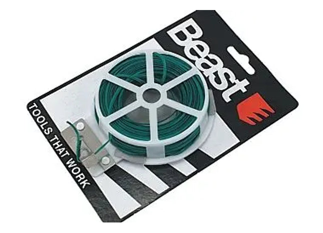 BINDEDRAHT : Hochwertiger Drahtbinder: Vielseitiger Bindedraht für Bau, Handwerk und Gartenarbeit - Robuster Drahtspule, Bindematerial für vielfältige Projekte TK Gruppe® Grosshandel 