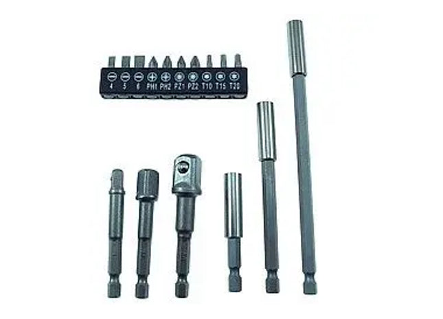 BITSATZ ;Hochwertiger Bit-Satz: Umfangreiches Werkzeugset für präzise Schraubarbeiten & vielseitige Anwendungen TK Gruppe® Grosshandel 