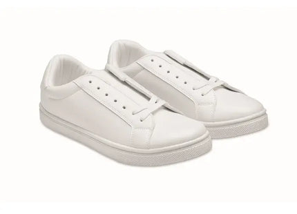 BLANCOS PU-Sneakers, Größe 47, Reinweiß – Modern & Bequem TK Gruppe® Grosshandel 