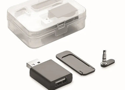 BLOCKER SET - Vielseitiges Abdeckungsset, Kamera- und Mikrofon-Blocker, Schutzset - Schwarz TK Gruppe® Grosshandel 