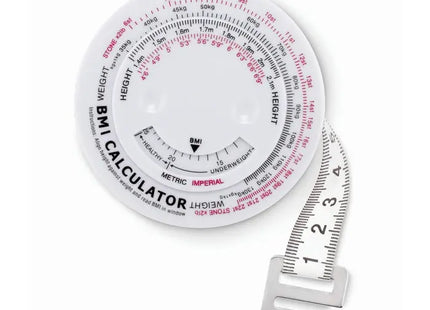 BMI Maßband MEASURE IT - Weiß, 2m TK Gruppe® Grosshandel 