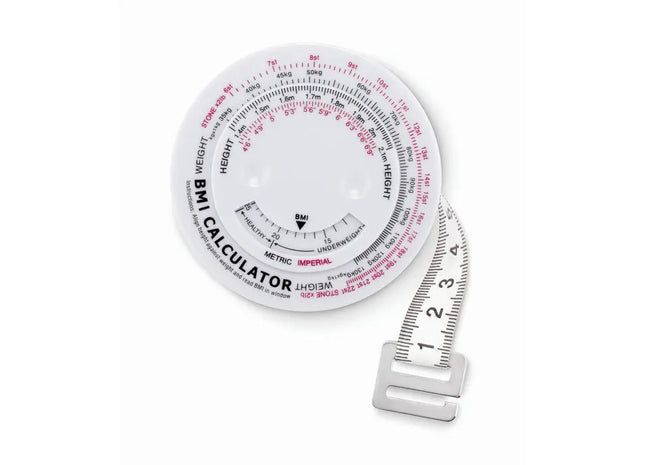 BMI Maßband MEASURE IT - Weiß, 2m TK Gruppe® Grosshandel 