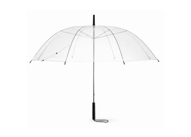 BODA Transparenter Regenschirm - Klarer Blick auch bei schlechtem Wetter TK Gruppe® Grosshandel 