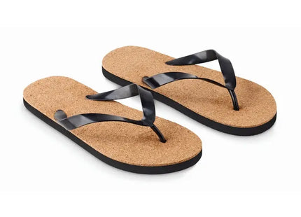 BOMBAI L Zehensandalen aus Kork in Schwarz – Eleganz trifft Komfort TK Gruppe® Grosshandel 