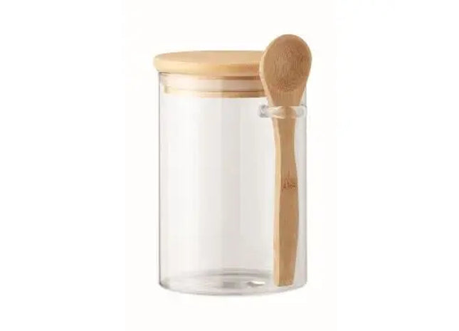 BOROSPOON Aufbewahrungsglas 600ml - Transparent & Praktisch TK Gruppe® Grosshandel 