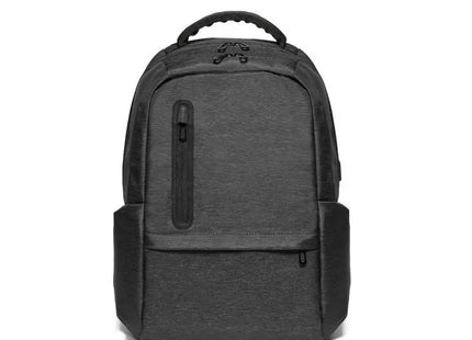 BOSTON Wasserdichter 2Tone Nylon 17'' Laptop-Rucksack – Schwarz, Robust & Stilvoll TK Gruppe® Grosshandel 