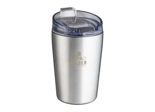 BOZEN Thermobecher in Silber - Stilvoll & Praktisch für den Alltag TK Gruppe® Grosshandel 