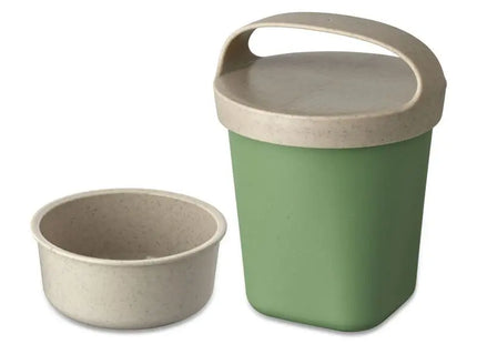 BUDDY Snackpot 500ml with Insert & Lid - Nature Leaf Green, Compact, Versatile Container TK Gruppe® Grosshandel 