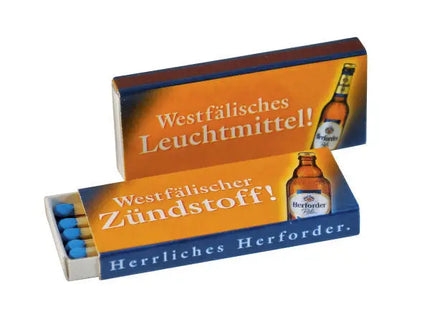 BX 1 Zündholzschachtel mit 4-Farb-Offsetdruck Euroskala – Personalisierbar TK Gruppe® Grosshandel 