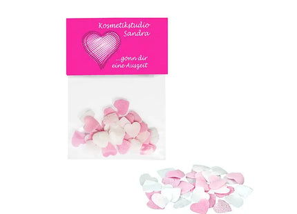 Badekonfetti 'Lovely Heart' – Romantische Herzform, Perfekt für Entspannungsbad TK Gruppe® Grosshandel 