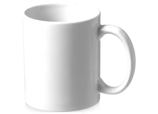 Bahia 330 ml Keramiktasse - Weiß, Hochwertiger Becher, Spülmaschinenfest, Elegantes Design TK Gruppe® Grosshandel 
