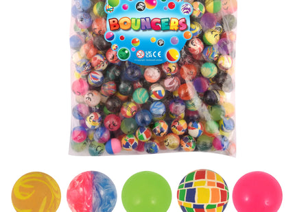 Balljet 2,5 cm – 10 verschiedene Farben, kleines Sprungball-Set für Kinder TK Gruppe® Grosshandel 