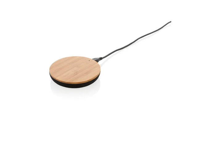 Bamboo X 5W Kabelloses Ladegerät - Braun TK Gruppe® Grosshandel 