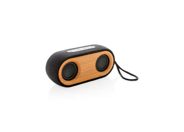 Bamboo X Dualer Audio-Lautsprecher - Schwarz-Braun TK Gruppe® Grosshandel 