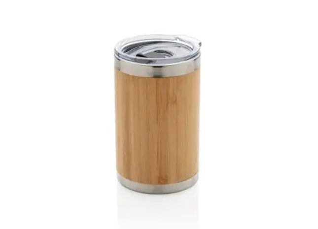 Bambus Coffee-To-Go Becher - Natürlich Braun - Umweltfreundlicher Reisebecher TK Gruppe® Grosshandel 
