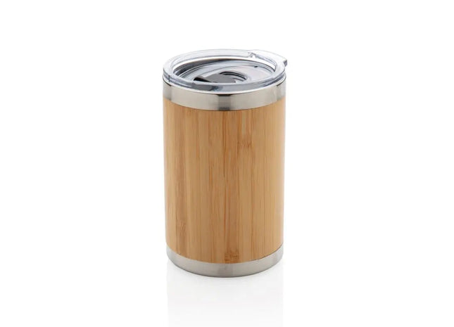Bambus Coffee-To-Go Becher in Braun: Umweltfreundlich & Wiederverwendbar TK Gruppe® Grosshandel 