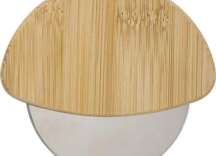 Bambus Pizzaschneider Ian: Stilvoll, Umweltfreundlich für perfekte Schnitte TK Gruppe® Grosshandel 