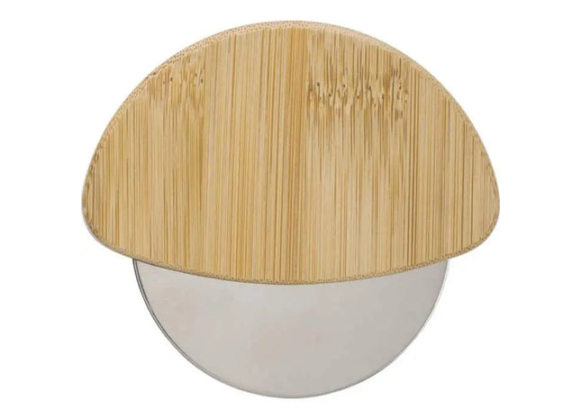 Bambus Pizzaschneider Ian: Stilvoll, Umweltfreundlich für perfekte Schnitte TK Gruppe® Grosshandel 