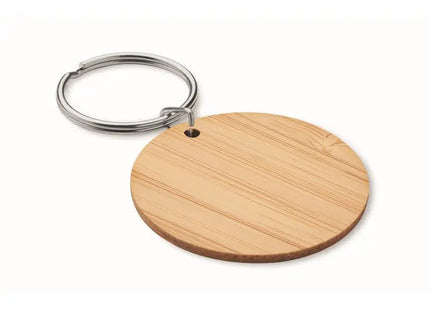 Bambus Schlüsselring 'ROUNDBOO' - Rundes Holzdesign TK Gruppe® Grosshandel 