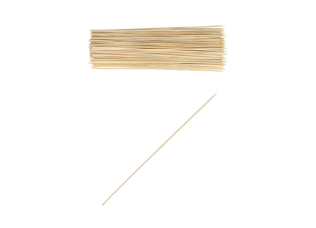 Bambus-Spieße 30 cm, 3 mm Durchmesser – Grillspieße zum Grillen & Kochen, ökologisch, wiederverwendbar TK Gruppe® Grosshandel 