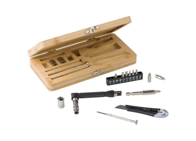 Bambus-Tool-Set: Eco-Friendly Handwerkzeug-Kit Elmar - Vergleich & Bewertungen TK Gruppe® Grosshandel 