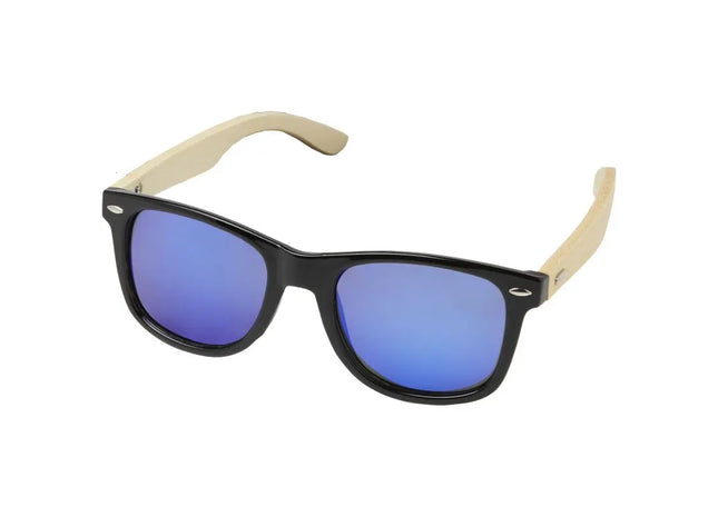 Taiyō Polarisierte Sonnenbrille aus rPET/Bambus, Holzoptik, Geschenkbox TK Gruppe® Grosshandel 