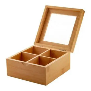Bancha Bambus-Teebox in Natur: Stilvoll & Nachhaltig TK Gruppe® Grosshandel 