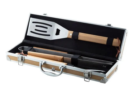 Barboo BBQ-Set - natur, umweltfreundlich und robust für Outdoor-Grillen TK Gruppe® Grosshandel 