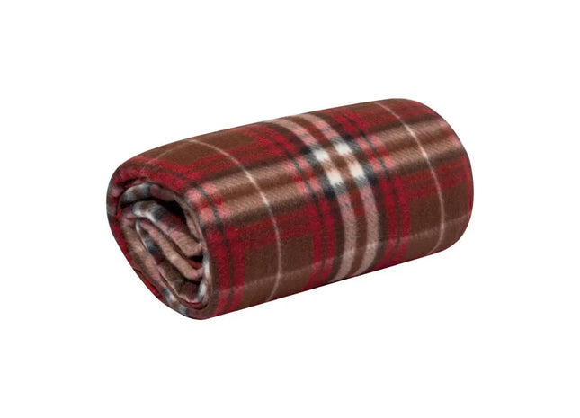 Barzagli RPET Polardecke - Nachhaltige rote Decke für umweltbewusste Wärme TK Gruppe® Grosshandel 