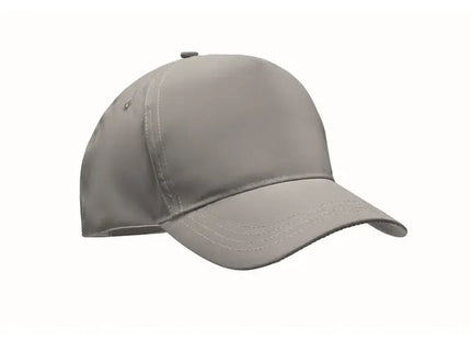 Baseball Kappe 5 Panels RAYS - mattsilber Stilvoll, bequem, verstellbar Hochwertige Mütze TK Gruppe® Grosshandel 