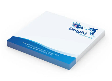 Basic Haftnotizen 100x97mm, 100 Blatt mit Farbdruck TK Gruppe® Grosshandel 