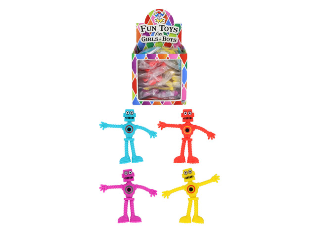 Bauchroboter, 9 cm x 10 cm, 4 verschiedene Farben TK Gruppe® Grosshandel 