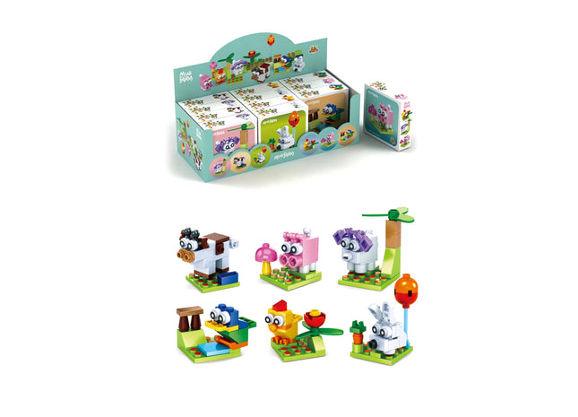 Bauernhof Bausteine Set - 6 Verschiedene Baukasten Kits Für Kinder TK Gruppe® Grosshandel 