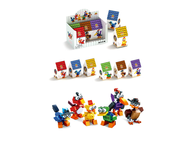 Baukast Vogel-Set 6-fach sortiert – DIY-Bausatz für Kinder TK Gruppe® Grosshandel 