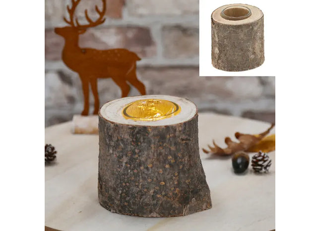 Baumförmiger Teelichthalter, Klein, Höhe ca. 10 cm - Stimmungsvolles Licht TK Gruppe® Grosshandel 