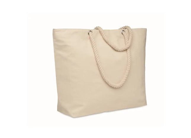 Baumwoll-Kühltasche Heaven 220g, stilvoll in Beige TK Gruppe® Grosshandel 