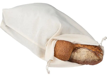Baumwollbrotbeutel für Baguettes in Weiß – Frischhaltend & Umweltfreundlich TK Gruppe® Grosshandel 
