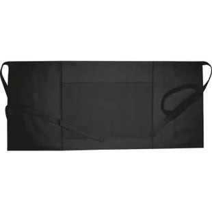 Baumwollschürze Koldby in Schwarz - Langlebige, komfortable Küchenschürze mit Taschen TK Gruppe® Grosshandel 