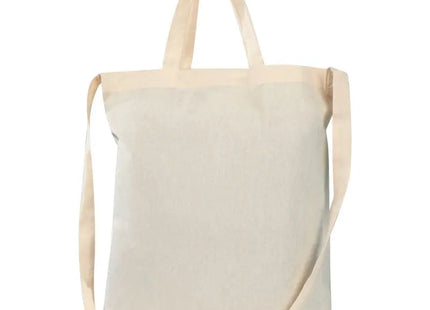 Baumwolltasche Nordkoog mit 3 Henkeln in Weiß – Innovativ, Vielseitig & Stilvoll TK Gruppe® Grosshandel 