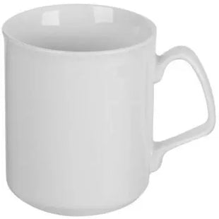 Bayreuth Tasse mit individuellem Druck, 325 ml - Elegantes Weiß TK Gruppe® Grosshandel 
