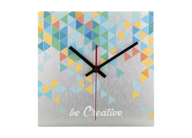 BeTime Alu B Wanduhr - Silber, Elegantes und Modernes Design TK Gruppe® Grosshandel 