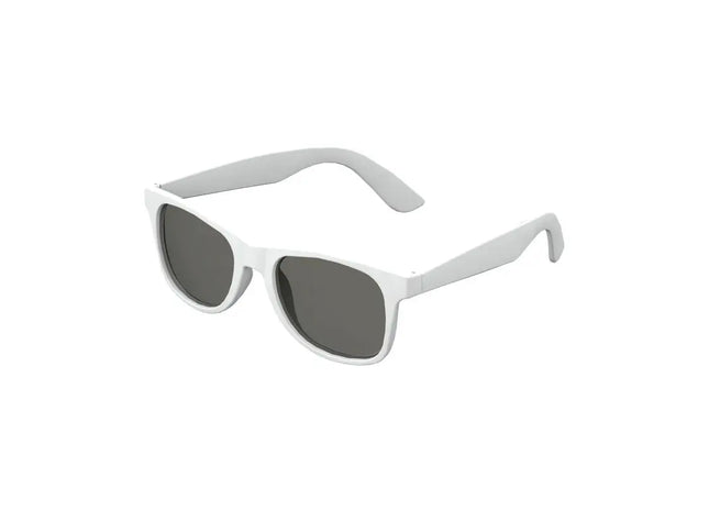 Beach Sonnenbrille - Clean-Up Edition, UV-Schutz, stilvolles Weiß TK Gruppe® Grosshandel 